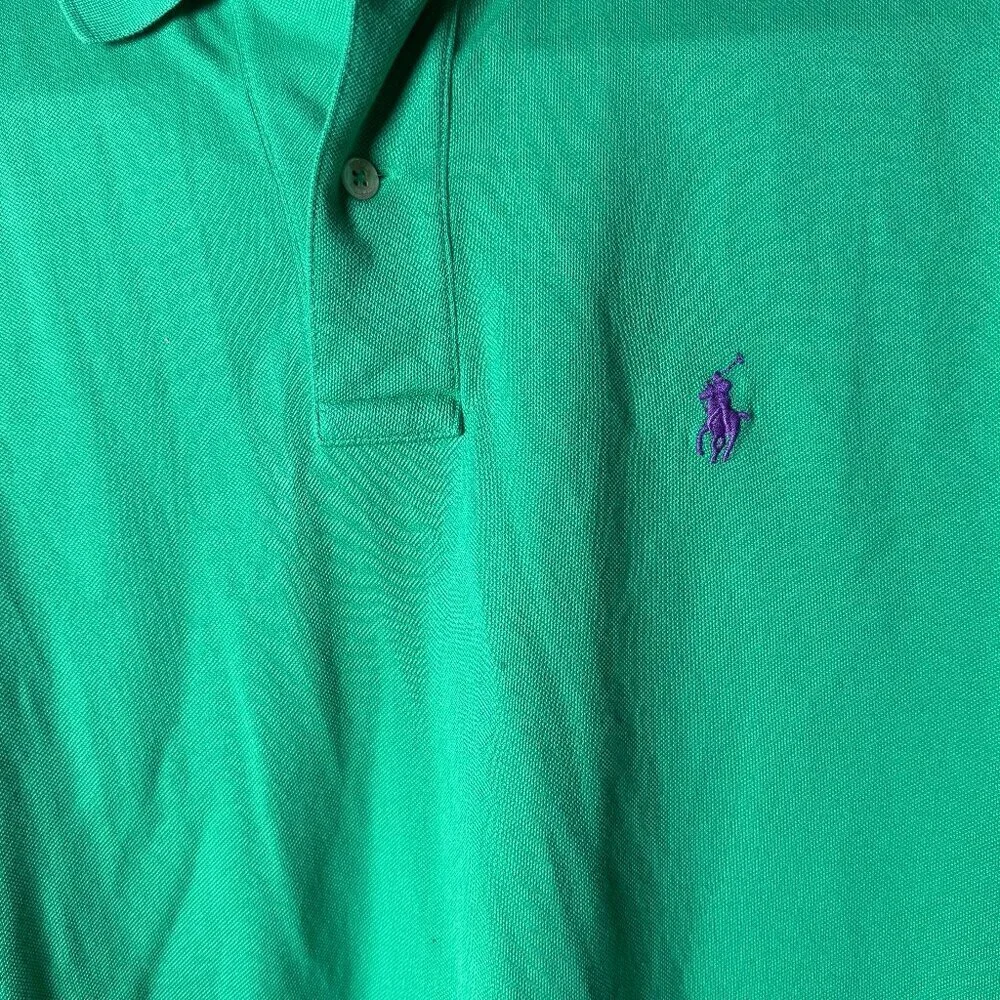 Polo Ralph Lauren Green Polo Shirt Size L